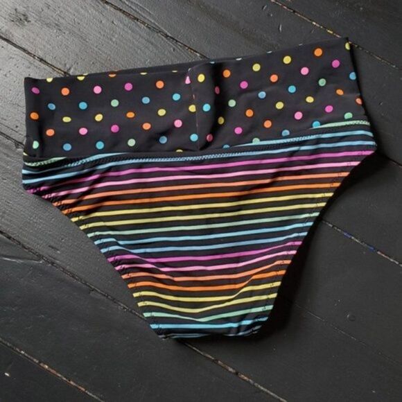 🌸 Aeropostale Semi High Waisted Bikini Bottom - Picture 6 of 7